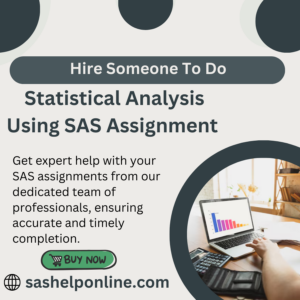 Hire Someone To Do Statistical Analysis Using SAS Assignment